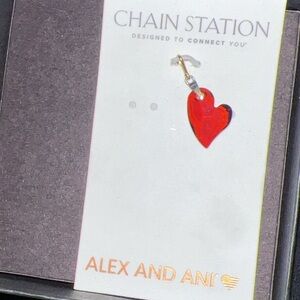 Brand new Alex and Ani Heart Necklace Charm